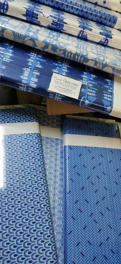 A-1689-B1 Delftware 9 Streets "Amsterdam" by Libs Elliott