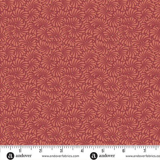 Sagebrush Blood Orange A - 1378 - R "Dahlia" Edyta Sitar - Carole Quilting