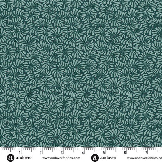 Sagebrush Indigo A - 1378 - T "Dahlia" Edyta Sitar - Carole Quilting