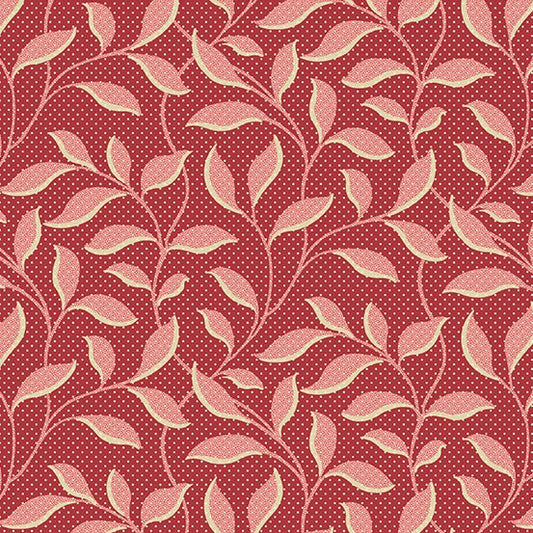 Scarlet - Morning - Glory - A - 494 - R - "Strawberries and Cream" Edyta Sitar - Carole Quilting