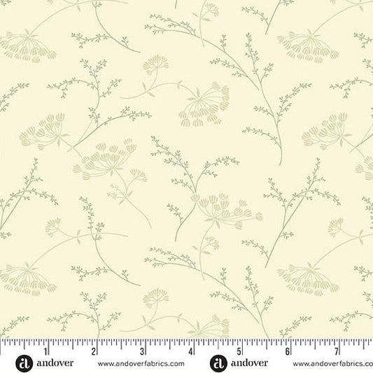 Spearmint_Queen_Anne_Lace_A - 1297 - LG "Pebbles" Edyta Sitar Andover - Carole Quilting