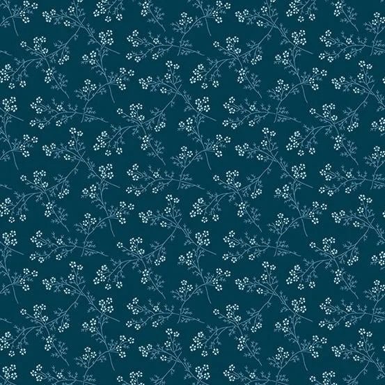 Spring Bouquet Denim A - 9966 - B "Blue Escape" Edyta Sitar - Carole Quilting